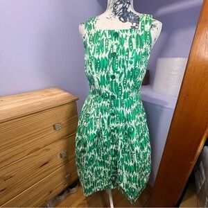 NWT Talbots Green Midi Dress - Size 4P